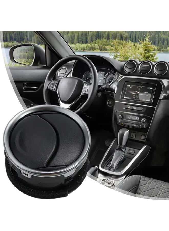 Air Conditioning Side Vent for Suzuki Vitara 2015-2021 1pc Black Interior Outlet - Image 1