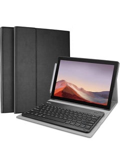 Procases ProCase Keyboard Case for Surface Pro 7 Plus(2021) / Pro 7 (2019) /Pro 6 (2018) /Pro 5 (2017) /Pro 4 (2015) 12.3", with Magnetically Detachable Wireless Keyboard -Black  - Image 1