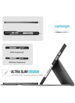 Procases ProCase Keyboard Case for Surface Pro 7 Plus(2021) / Pro 7 (2019) /Pro 6 (2018) /Pro 5 (2017) /Pro 4 (2015) 12.3", with Magnetically Detachable Wireless Keyboard -Black  - Image 5