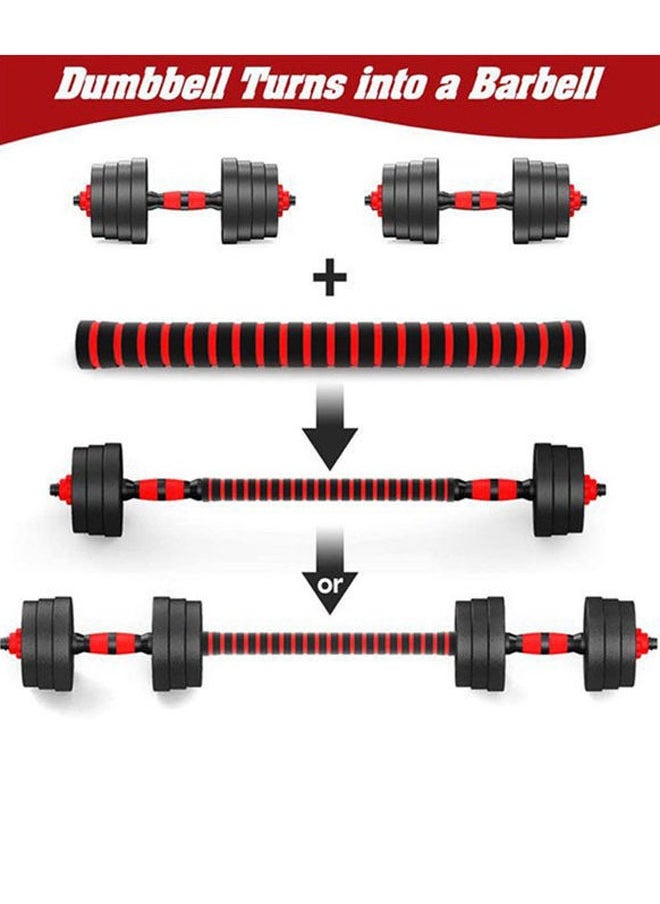 Fitness World Set of 10kg Adjustable Dumbbells and High Quality Exercise Bike with Chair  - Image 5