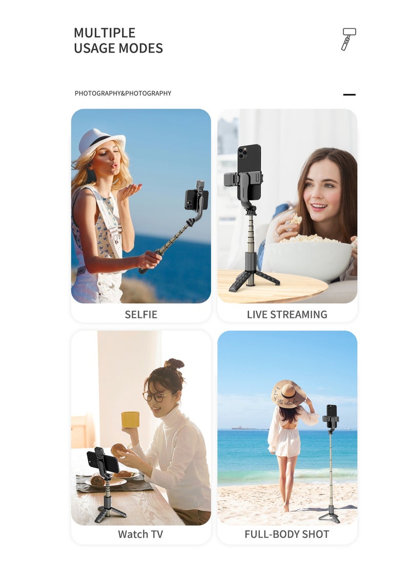 Aluminum Alloy mini Bluetooth Tripod Selfie Stick