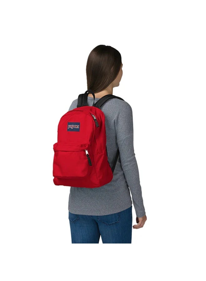 JanSport Unisex Fashion Backpack RECYCLED SUPERBREAK RED TAPE/RED TAPE - Image 2