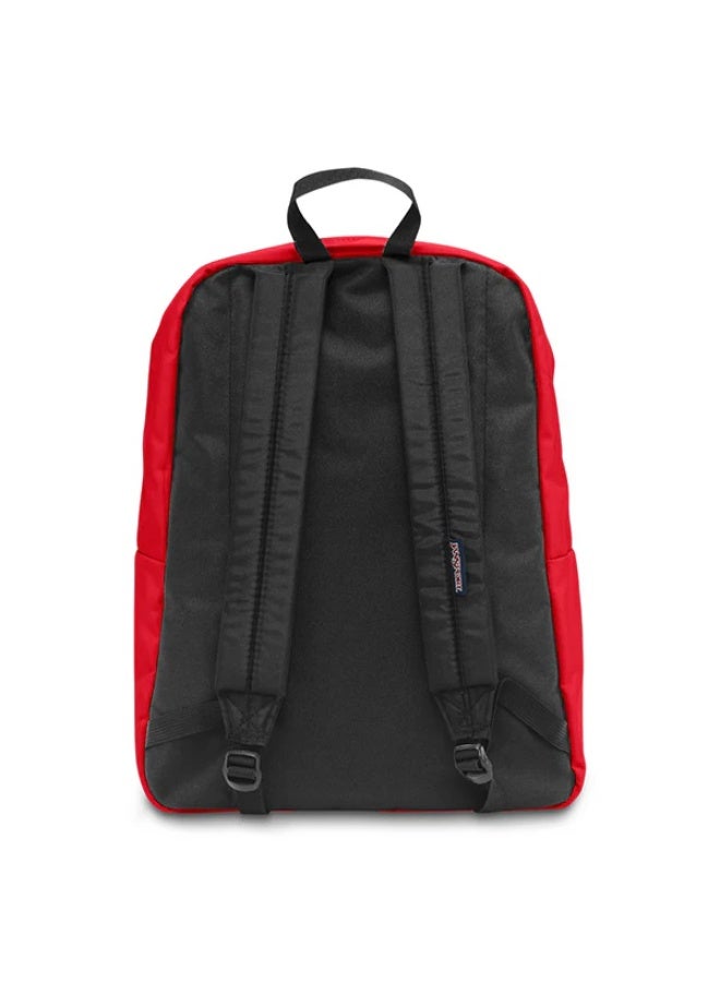 JanSport Unisex Fashion Backpack RECYCLED SUPERBREAK RED TAPE/RED TAPE - Image 4