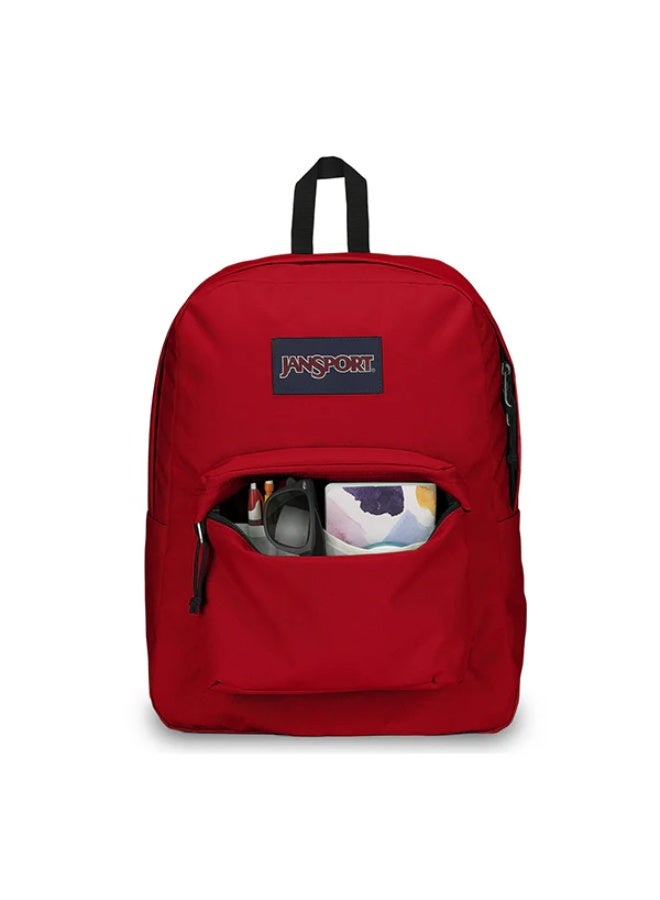 JanSport Unisex Fashion Backpack RECYCLED SUPERBREAK RED TAPE/RED TAPE - Image 1