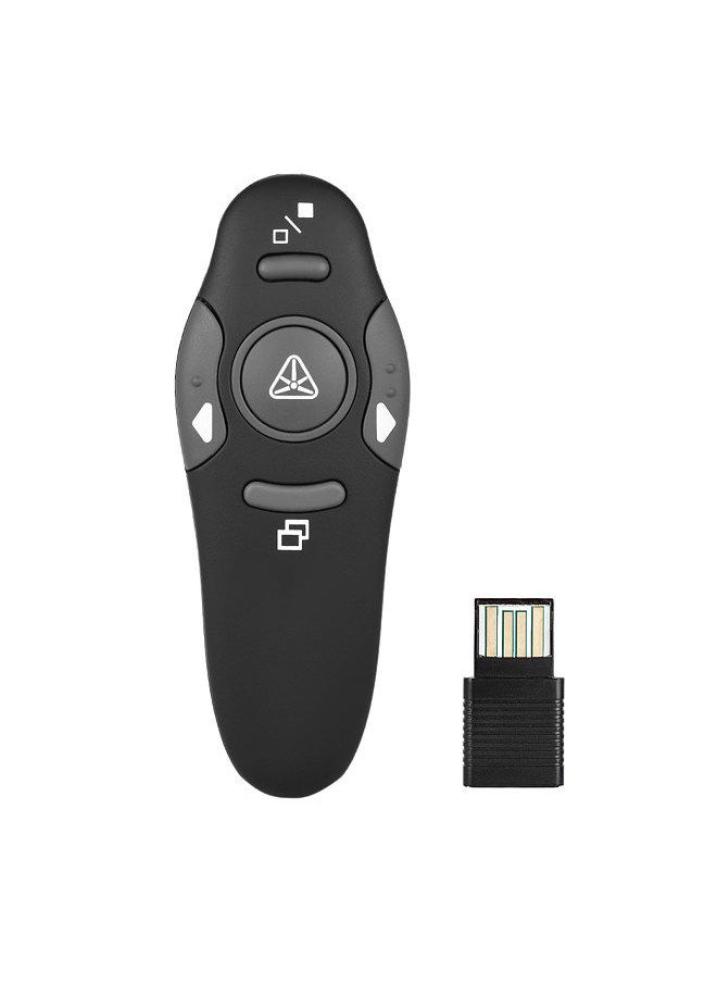 Generic - 2.4GHz Wireless USB Powerpoint Presentation PPT Flip Pen Pointer Clicker Presenter with Red Light Remote Control for Teacher Lecturer Professor Scholar - Image 1