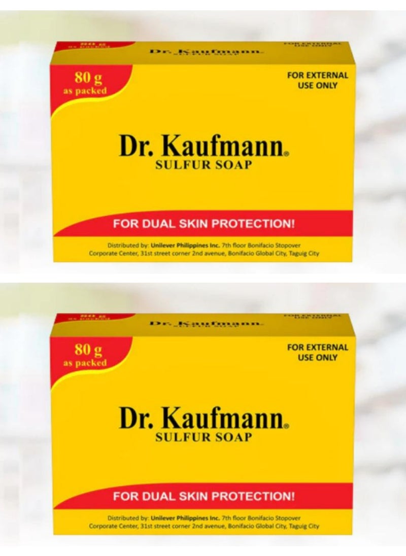 Dr. Kaufmann Xps Sulfur Soap For Dual Skin Protection 80 g  Pcs  - Image 1