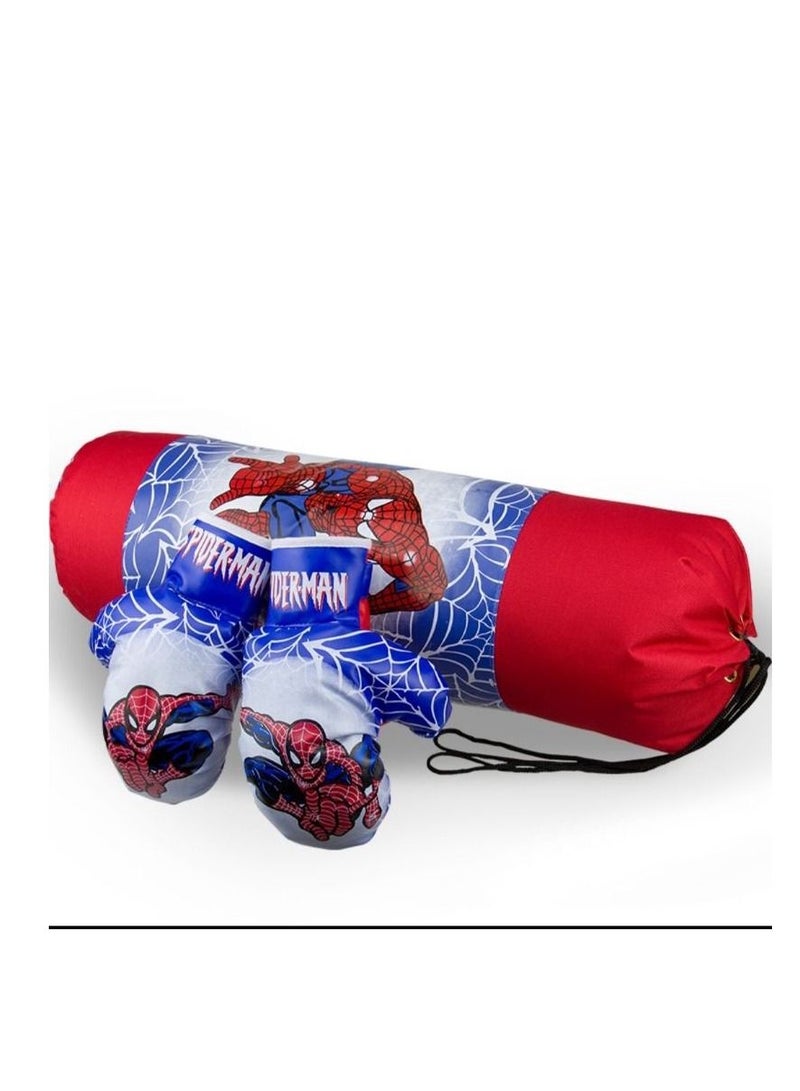 طقم كيس ملاكمة ب الحصري مع قفازين للأمان - Image 2