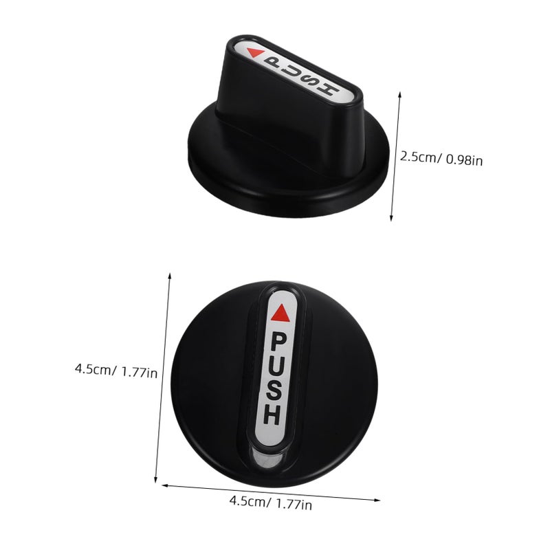 5Pcs Heat Resistant Gas Stove Knobs Replacement For Home And Commercial Kitchen - Image 3