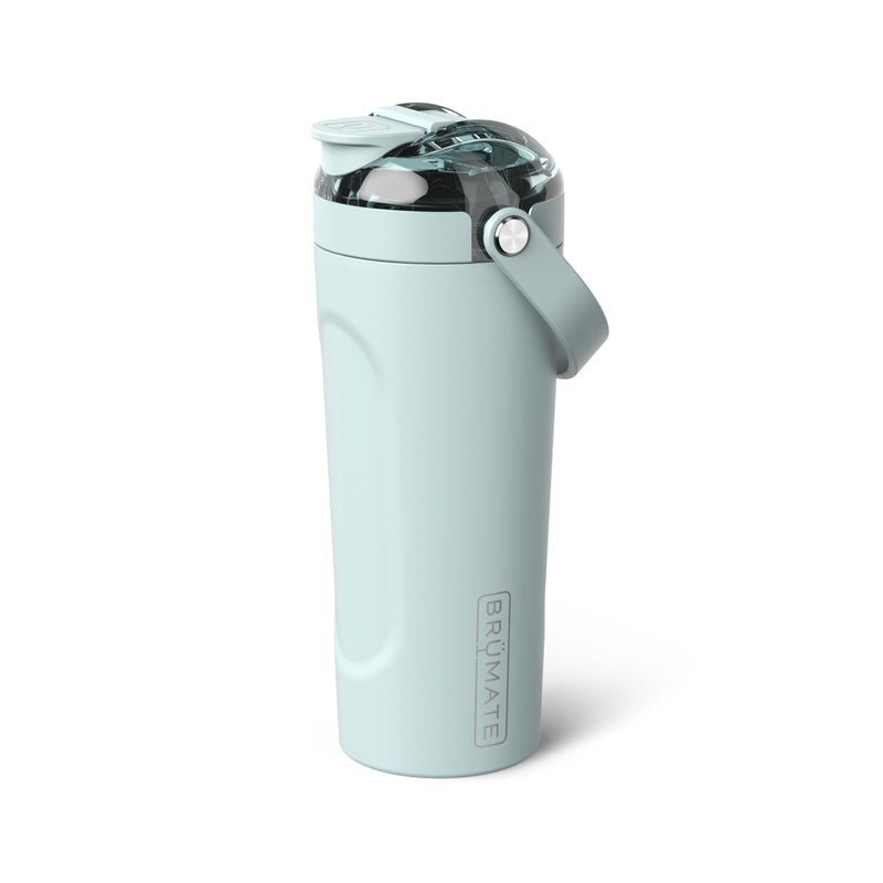 BrÃ¼Mate BrMate MultiShaker Blender Shaker Bottle 100 Leakproof Insulated Stainless Steel Pre Workout and Protein Shaker Bottle for the Gym 25oz Blue Agave - Image 2