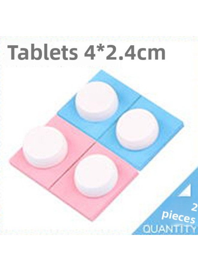 Toy/medical Instrument Toy Syringe Vial Lid Needle-free Injection Simulation Realistic Design Suitable For Kids-Color:Pink Blue Tablets  - Image 1