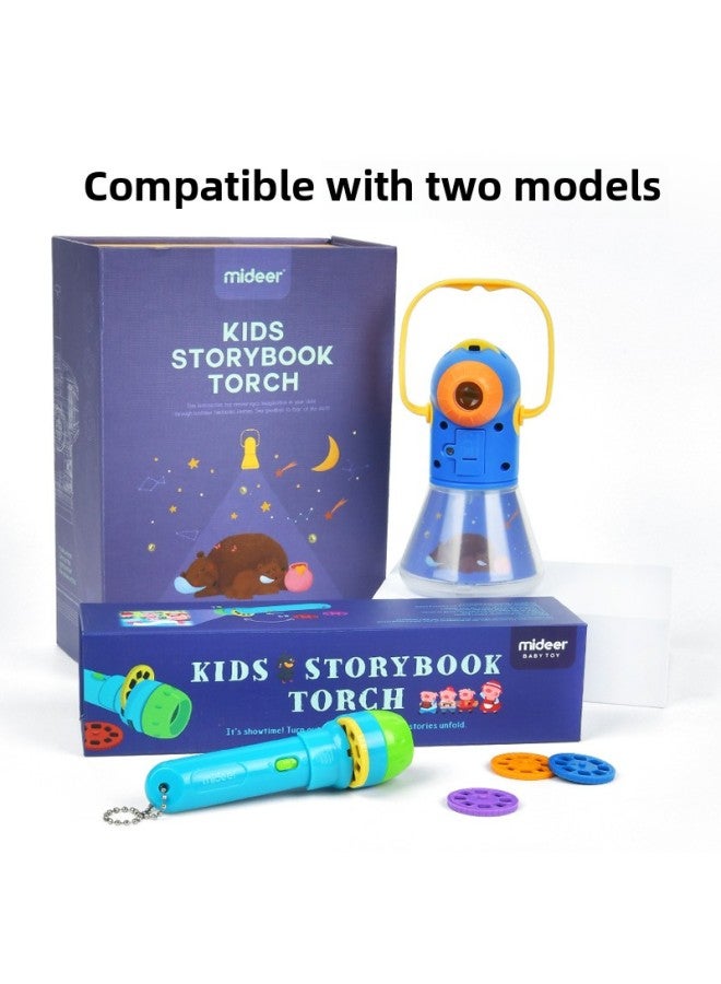 Mideer Milu Children's Story Projector Film Expansion Package Baby Projection Film Sleeping Lamp Supporting Expansion-Color:Story Film-Combination 1MD1111 (Yellow) - Image 5