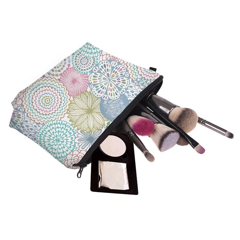 Deanfun Cosmetic Bag for Women Waterproof Cute Fashion Purse Makeup Bags Roomy Travel Toiletry Bag Accessories Organizer Gifts(51561) - Image 5