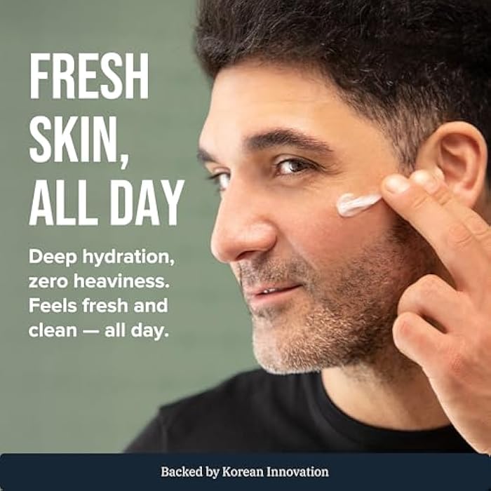 Cardon | Anti-Aging Face Moisturizer for Men | Korean Skincare Facial Lotion | Hydro Boost Gel | Healing Cactus Extract, Reduce Wrinkles, Repair Acne Scars | Ultra Light Face Cream (1 CT) - Image 3