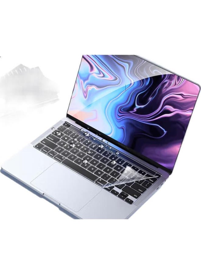 Jplayer Apple Macbook Air 13.6 Inch/Air 15.3 Inch 22 Model Laptop Keyboard Protective Film High Transparency Ultra-Thin Invisible Film A2941/A2681 - Image 2