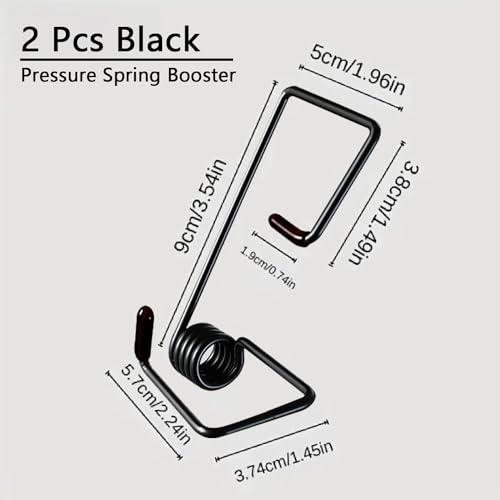 OTXKXBLP 2Pcs Windshield Wiper Arm Pressure Spring Booster, Wiper Arm Pressure Spring Set, Enhance Wiper Performance, Easy Install, Improved Visibility in Rain/Snow - Suitable for All Vehicles - Image 2