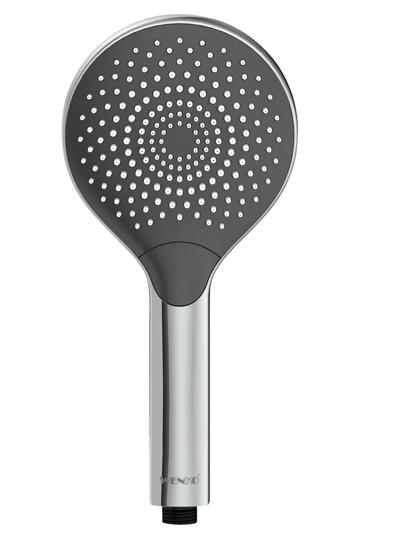 Wenko - Wenko, Water Saving Hand-Held Shower Head, Abs, Multiple Jet Options, Universal Connection And Fit, Eco-Friendly & Relaxing Spray - Image 1