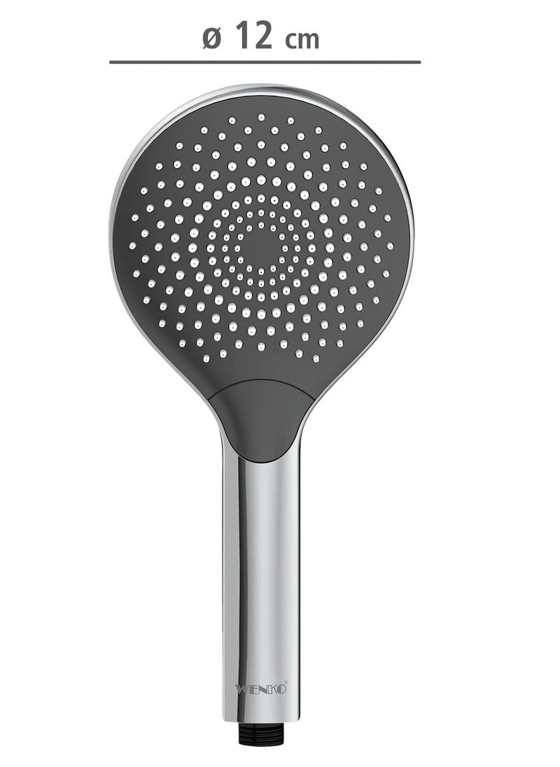 Wenko - Wenko, Water Saving Hand-Held Shower Head, Abs, Multiple Jet Options, Universal Connection And Fit, Eco-Friendly & Relaxing Spray - Image 1