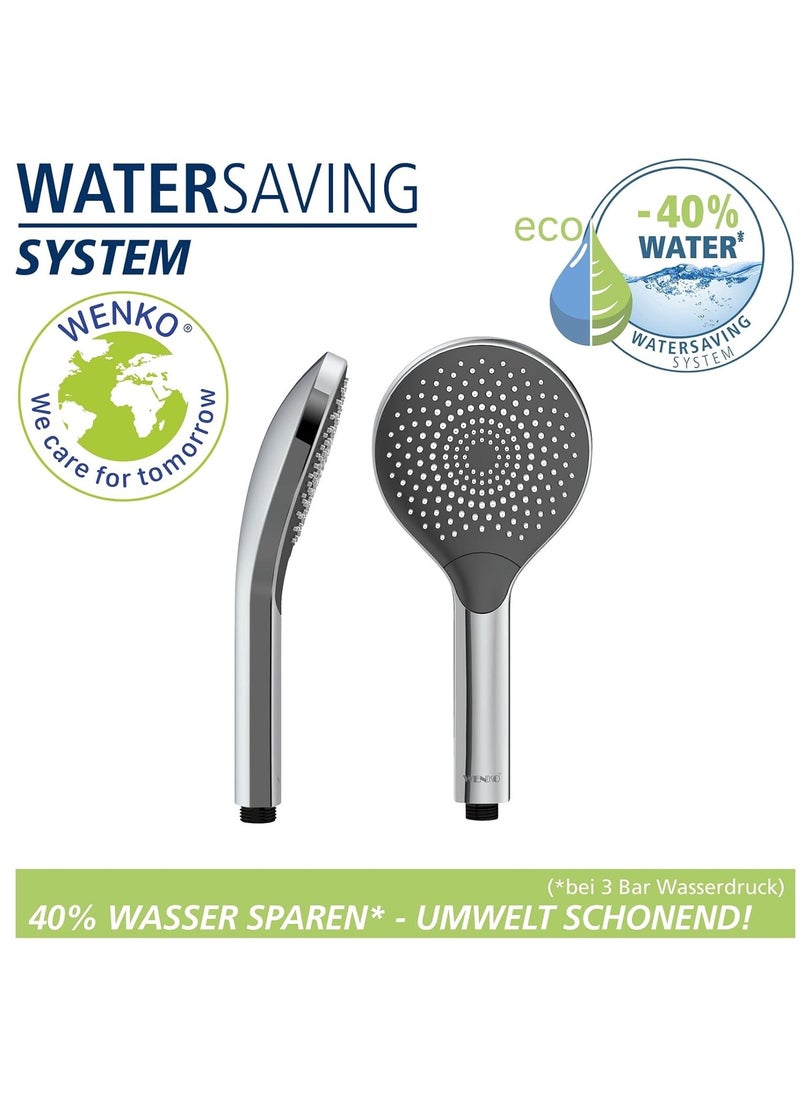 Wenko, Water Saving Hand-Held Shower Head, Abs, Multiple Jet Options, Universal Connection And Fit, Eco-Friendly & Relaxing Spray - pzsku/Z6949B12AFF9E694E077FZ/45/_/1702448965/ed407a99-4481-4293-b9bc-90717b113a75