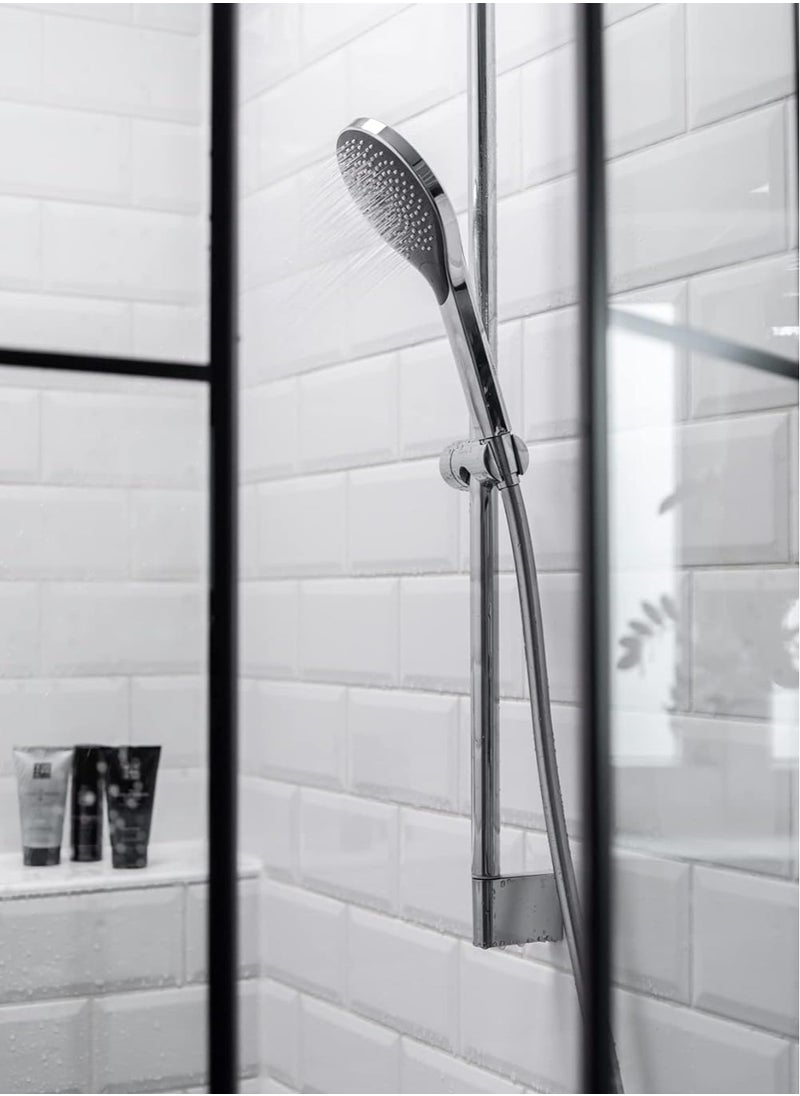 Wenko - Wenko, Water Saving Hand-Held Shower Head, Abs, Multiple Jet Options, Universal Connection And Fit, Eco-Friendly & Relaxing Spray - Image 1