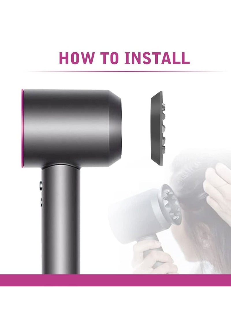 KASTWAVE Air Attachments Supersonic Hair Dryer Gentle for Dyson HD01 HD02 HD03 Hairdresser Styling Tools Anti Flying Warp Soft Diffusion Nozzle Styler  - Image 3