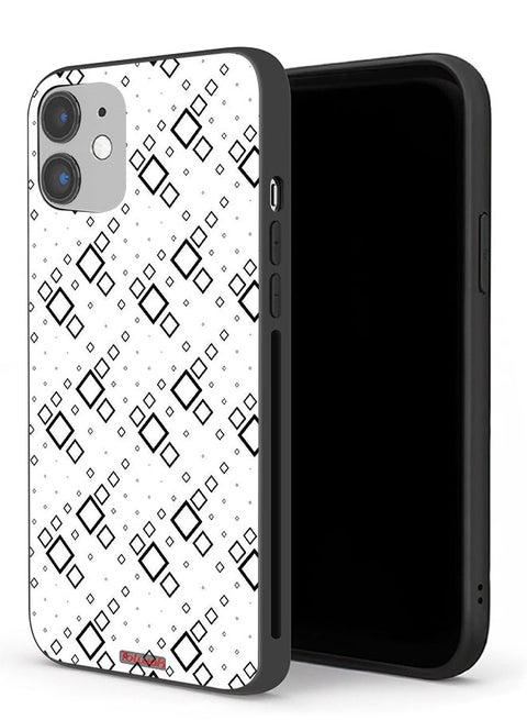 Apple iPhone 12 Protective Case Square Abstract Digital Art