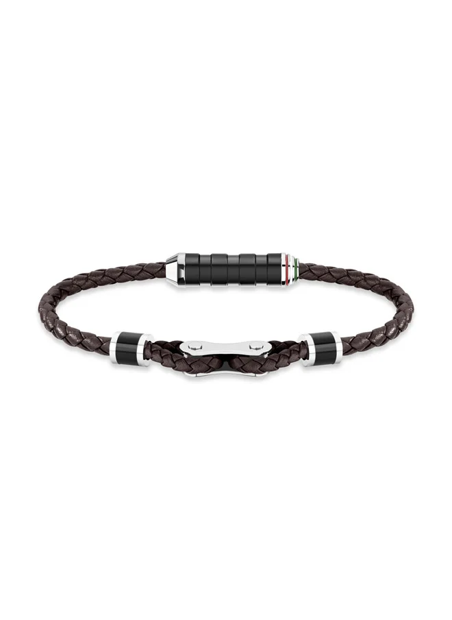 Ducati Corse Ducati Dinamica Black Bracelet For Men - DTAGB2137212