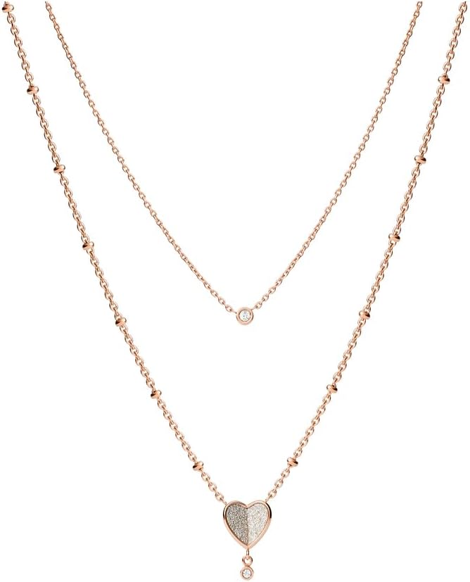 فوسيل قلادة FOSSIL Woman بدون نوع المعدن طريقة أخرى ليست حجرًا ثمينًا JF03648791 - Image 1