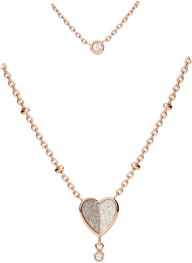 فوسيل قلادة FOSSIL Woman بدون نوع المعدن طريقة أخرى ليست حجرًا ثمينًا JF03648791 - Image 3