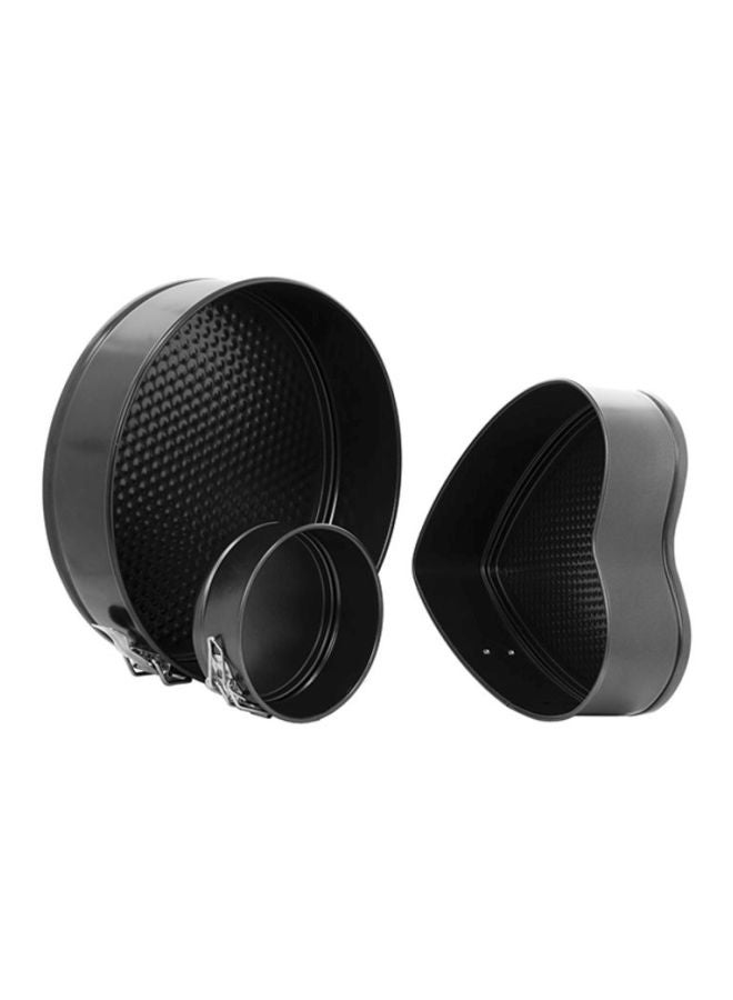 Royalford 3-Piece Bakeware Set Black 26cm - Image 3