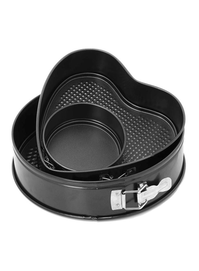 Royalford 3-Piece Bakeware Set Black 26cm - Image 1