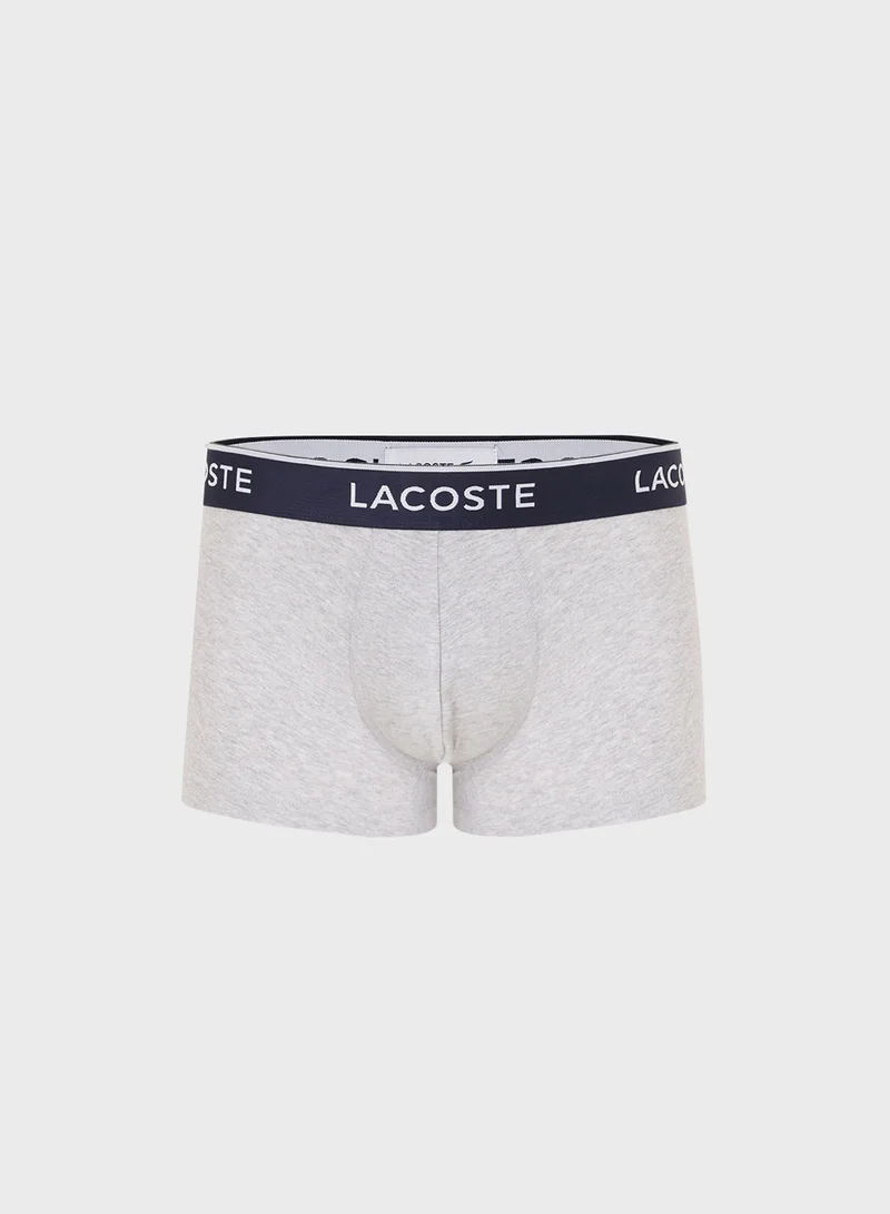 لاكوست 3 Pack Stretch Trunks