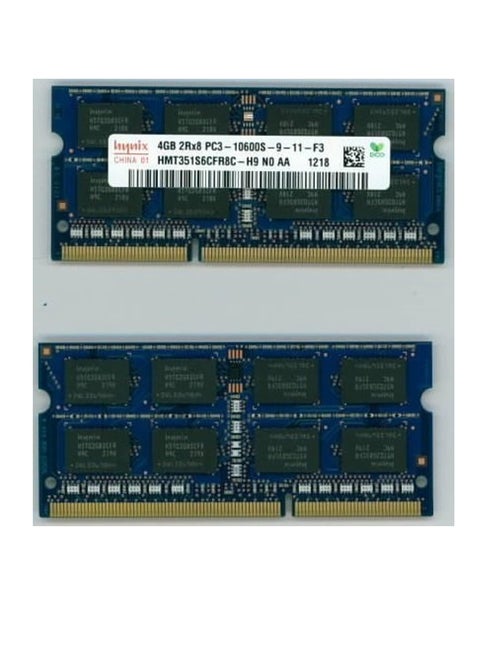 Hynix 4GB PC3-10600 DDR3 1333MHz HMT351S6CFR8C-H9 Laptop RAM, 4.0GB