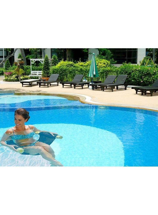 The Dreidel Company Pool Noodle Floating Mesh Chair For Floating Pool Noodle Only Swimming Net Lounge Chair Seat Great For Water Relaxation (Single) - Image 5