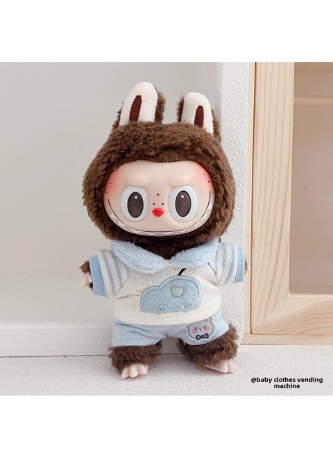 Labubu Clothes Accessories 17CM Labubu Pendant Baby Clothes Shoes Casual Suit-Specifications:For Labubu (17cm)-Color:Car