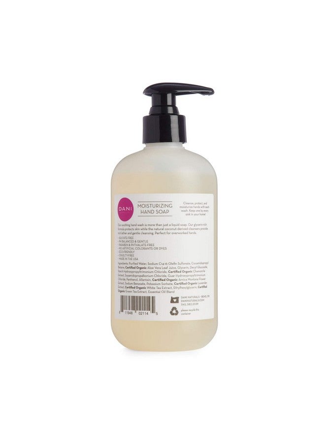 DANI Naturals Moisturizing Hand Soap In Passion Fruit 12 Ounce Bottle With Pump - Image 2