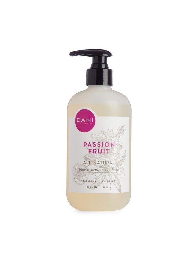 DANI Naturals Moisturizing Hand Soap In Passion Fruit 12 Ounce Bottle With Pump - Image 1