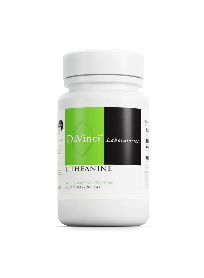 Davinci Labs Ltheanine Dietary Supplement To Help With Concentration Focus Relaxation And Irritability* With 200 Mg Ltheanine Per Serving 60 Vegetarian Capsules - Image 2