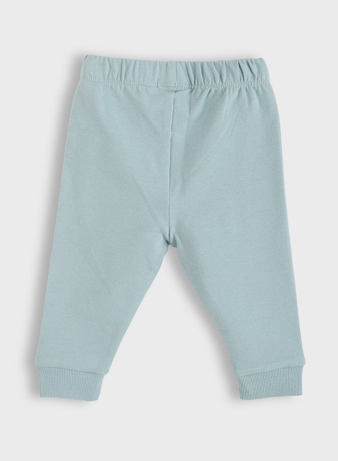 ال سي وايكيكي رقبة مستديرة مطبوعة للأطفال الصغار والسراويل 2 مجموعة عبوات - Image 5