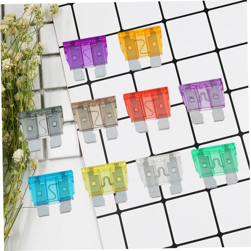 Alipis 51pcs Medium Car Insert Fuse Clips Auto Fuse Accessories Storage Box for Easy Organization and Use - Image 5