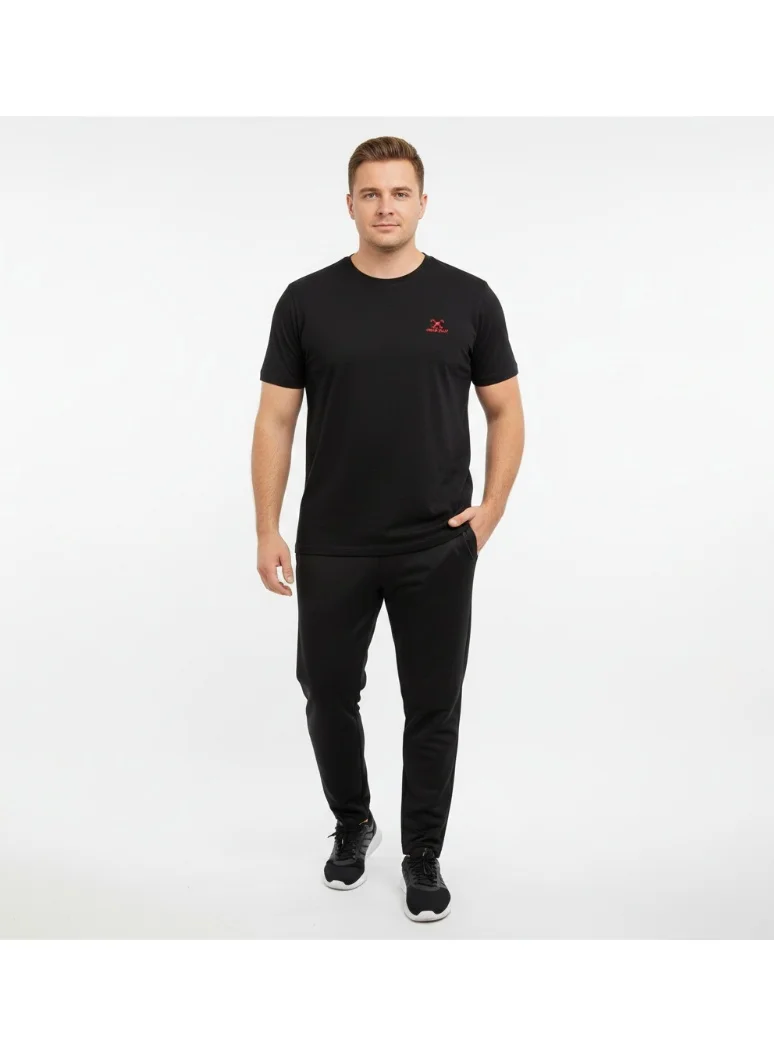Polo Play Mens Graphic T-shirt -BLACK