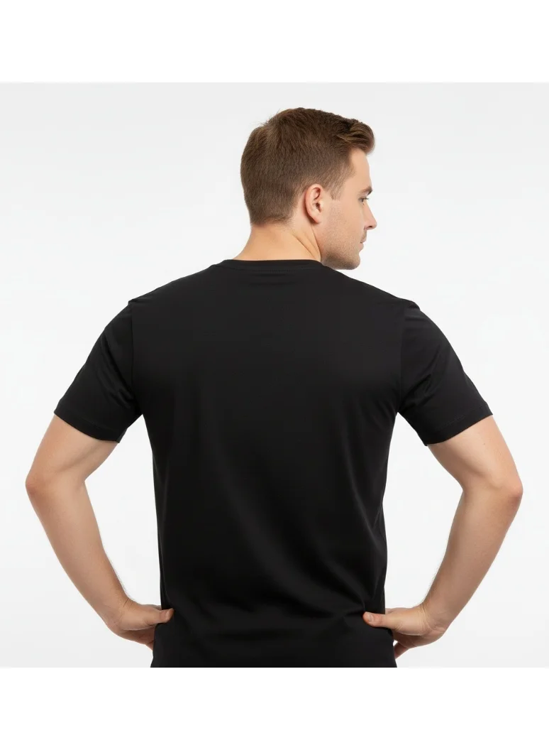 Polo Play Mens Graphic T-shirt -BLACK