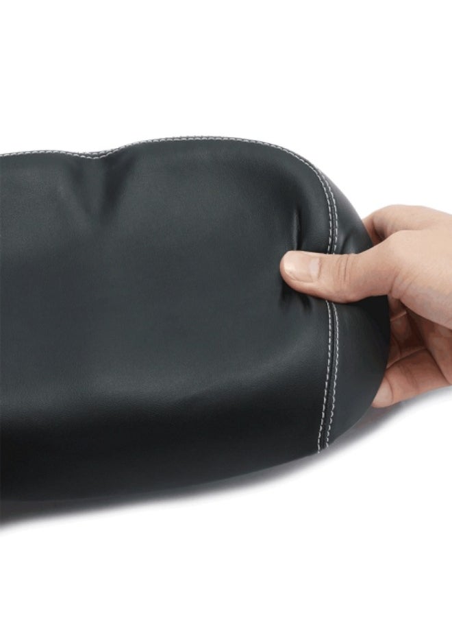 HALAMODO - No Nose Cushion Bicycle Seat High Elastic Sponge Cushion Ergonomic Pressure Relief Design Double Layer Shock Absorption Comfortable Experience - Image 1