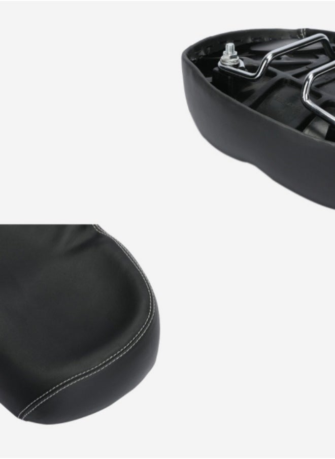 HALAMODO - No Nose Cushion Bicycle Seat High Elastic Sponge Cushion Ergonomic Pressure Relief Design Double Layer Shock Absorption Comfortable Experience - Image 1