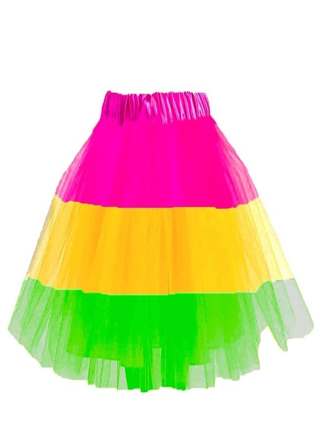 HIBA CREATIONS Kids holi costume skirt and top for girls kid 7-8 YEARS - Image 3