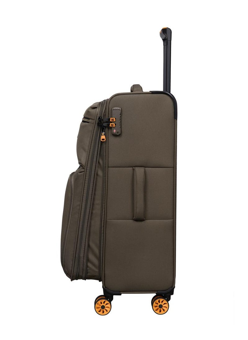 it Luggage it luggage Compartment, Unisex Polyester Material Soft Case, 8x360 Degree Spinner Wheels, Expandable Trolley Bag, Telescopic Handle, TSA Lock, 12-3149-08, Lightweight  - Image 4