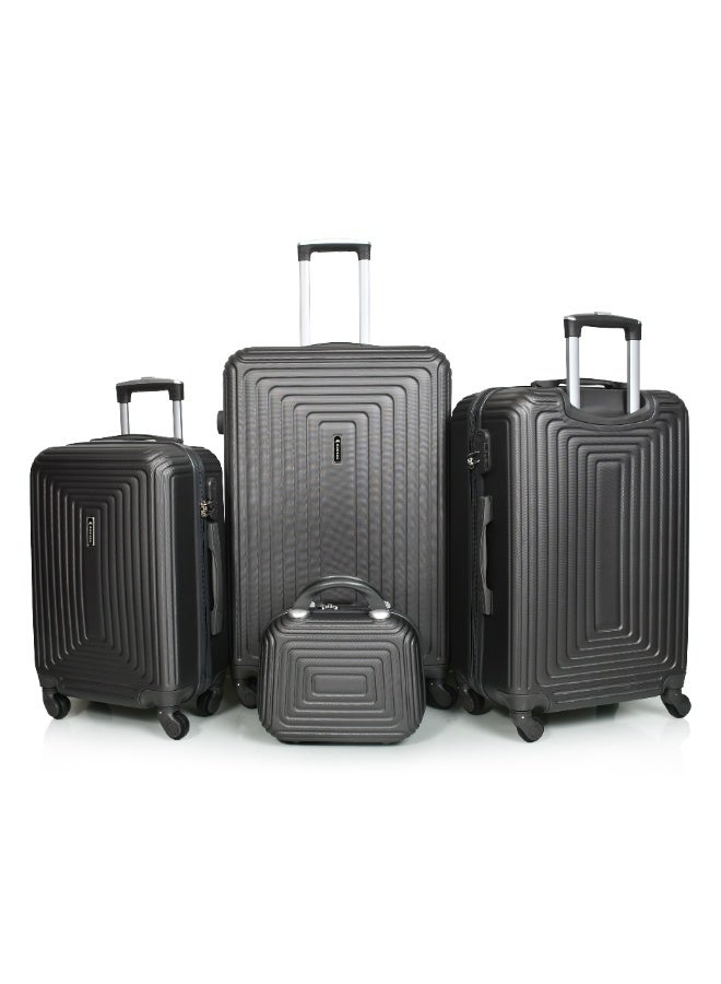 مورانو طقم شنط سفر من مورانو مكون من أربع قطع لون رمادي - Image 1