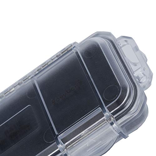 RovyVon RX10 EDC Tool Box, 1PCS Small Organizer Storage Case to Protect Gears, 6.89" x 3.21" x 1.45" (Transparent) - Image 4