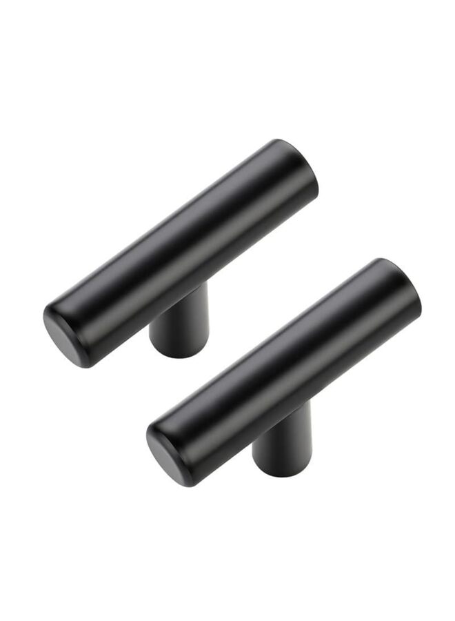 10PCS Cabinet Knobs, Black Cabinet Handles, 2in Kitchen Cabient Knobs, Single Hole Drawer Knobs for Dresser Drawers - Image 2