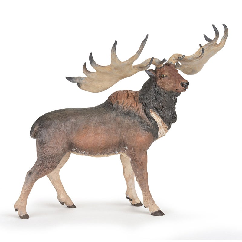 Papo Megaloceros Figurine 3 years old Dinosaurs Collection Hand painted 15x8x12 cm Faithful and educational reproduction Gift idea for kids megaloceros model prehistoric deer - Image 3