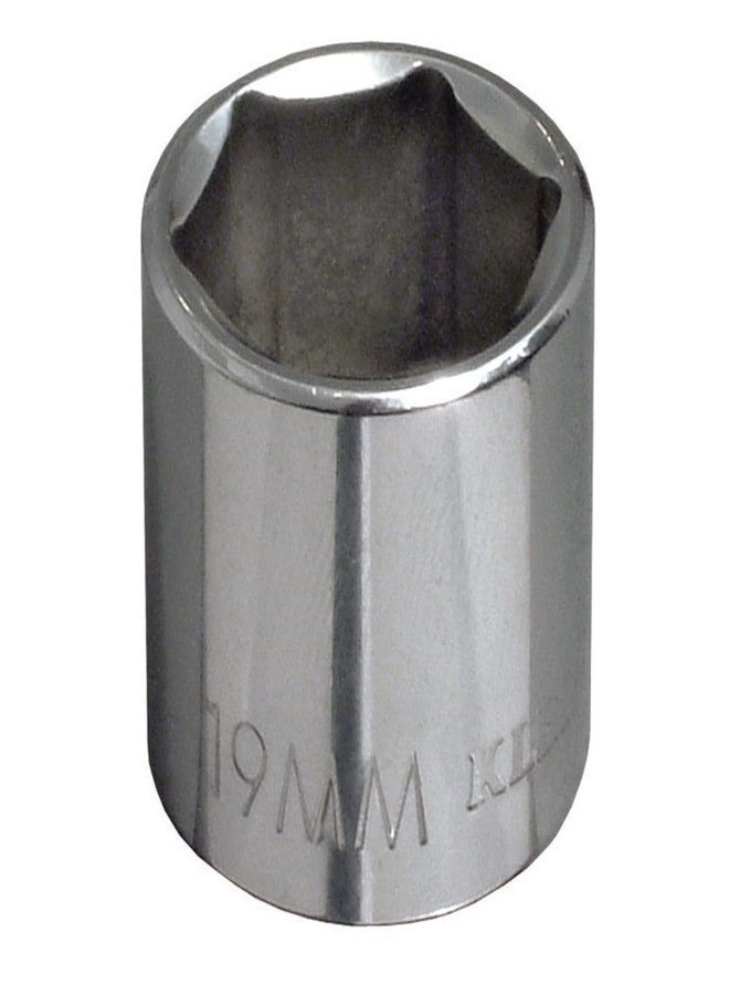 Klein Tools 65910 10 mm Metric 6-Point Socket, 3/8-Inch Drive - Image 1